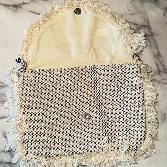 NWT Circus Sam Edelman Boho Crossbody Envelope Handbag Clutch Mirror Embroidery - Picture 4 of 9